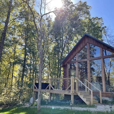 Fern Haven A Modern Take On Hocking Hills Cabins Stella Exteriér fotografie