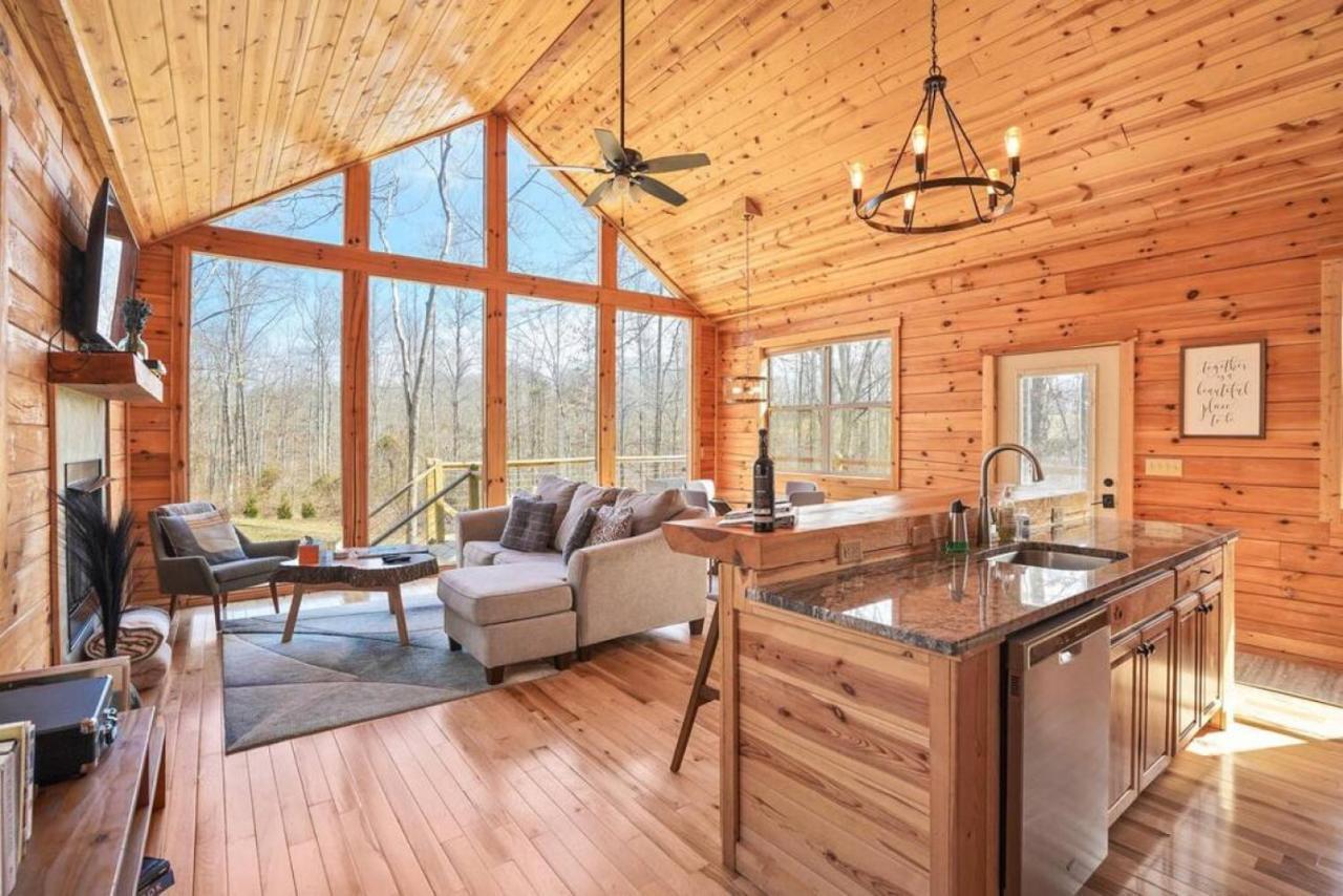 Fern Haven A Modern Take On Hocking Hills Cabins Stella Exteriér fotografie