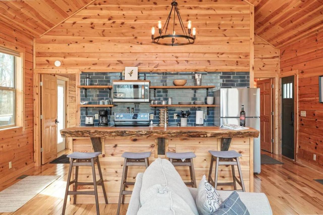 Fern Haven A Modern Take On Hocking Hills Cabins Stella Exteriér fotografie