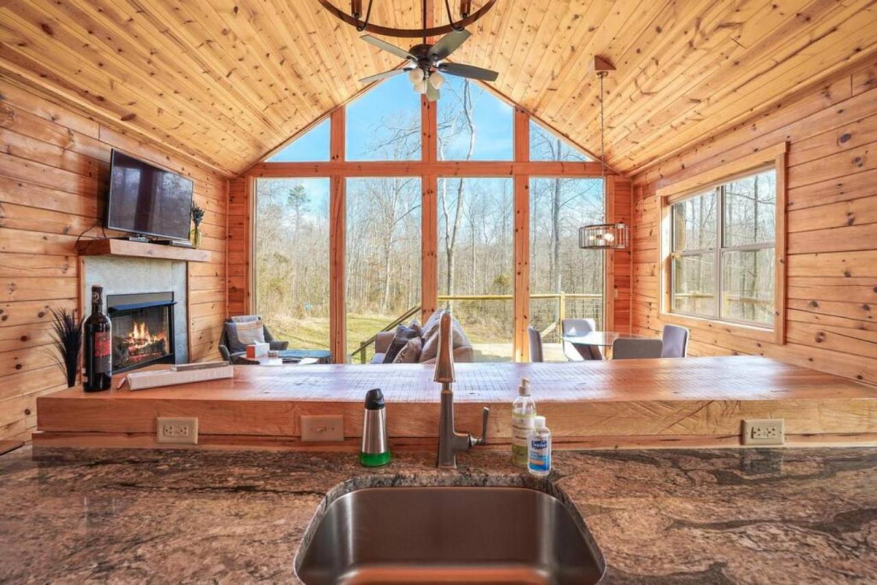 Fern Haven A Modern Take On Hocking Hills Cabins Stella Exteriér fotografie