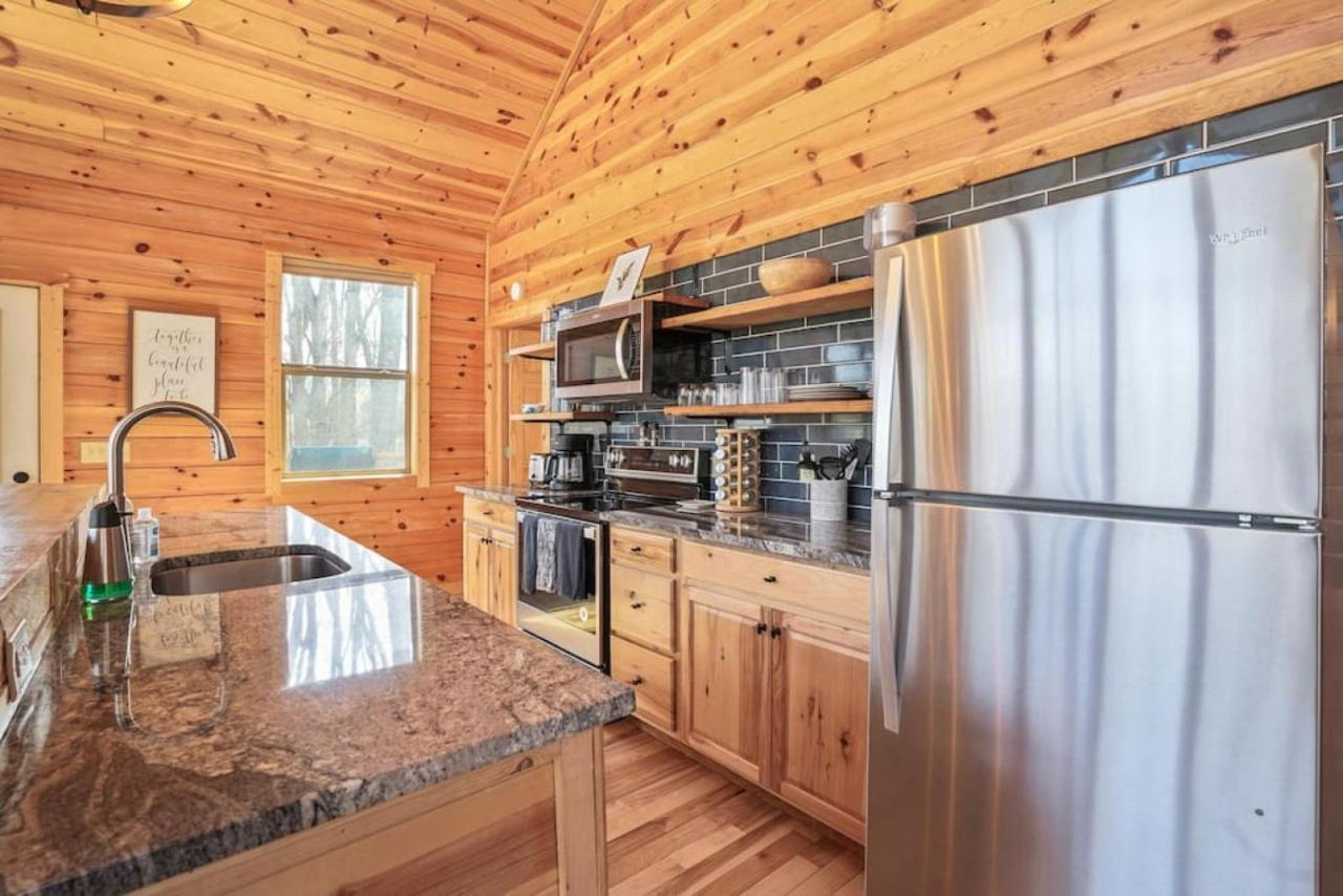 Fern Haven A Modern Take On Hocking Hills Cabins Stella Exteriér fotografie