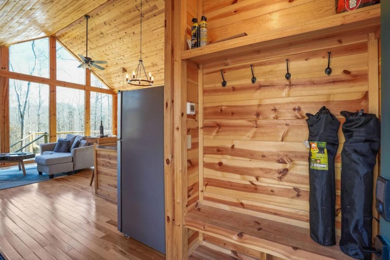 Fern Haven A Modern Take On Hocking Hills Cabins Stella Exteriér fotografie