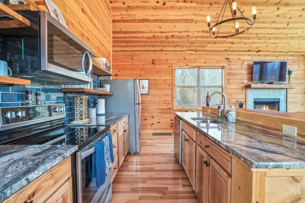 Fern Haven A Modern Take On Hocking Hills Cabins Stella Exteriér fotografie