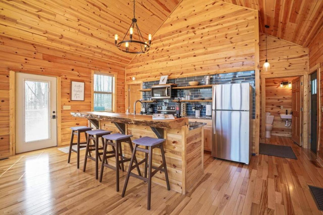 Fern Haven A Modern Take On Hocking Hills Cabins Stella Exteriér fotografie
